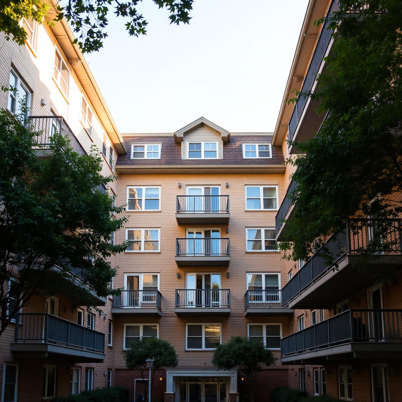 Gepflegtes Mehrfamilienhaus mit Balkonen